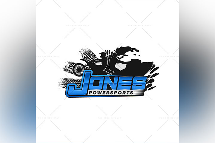 Jones PowerSports Logo Design